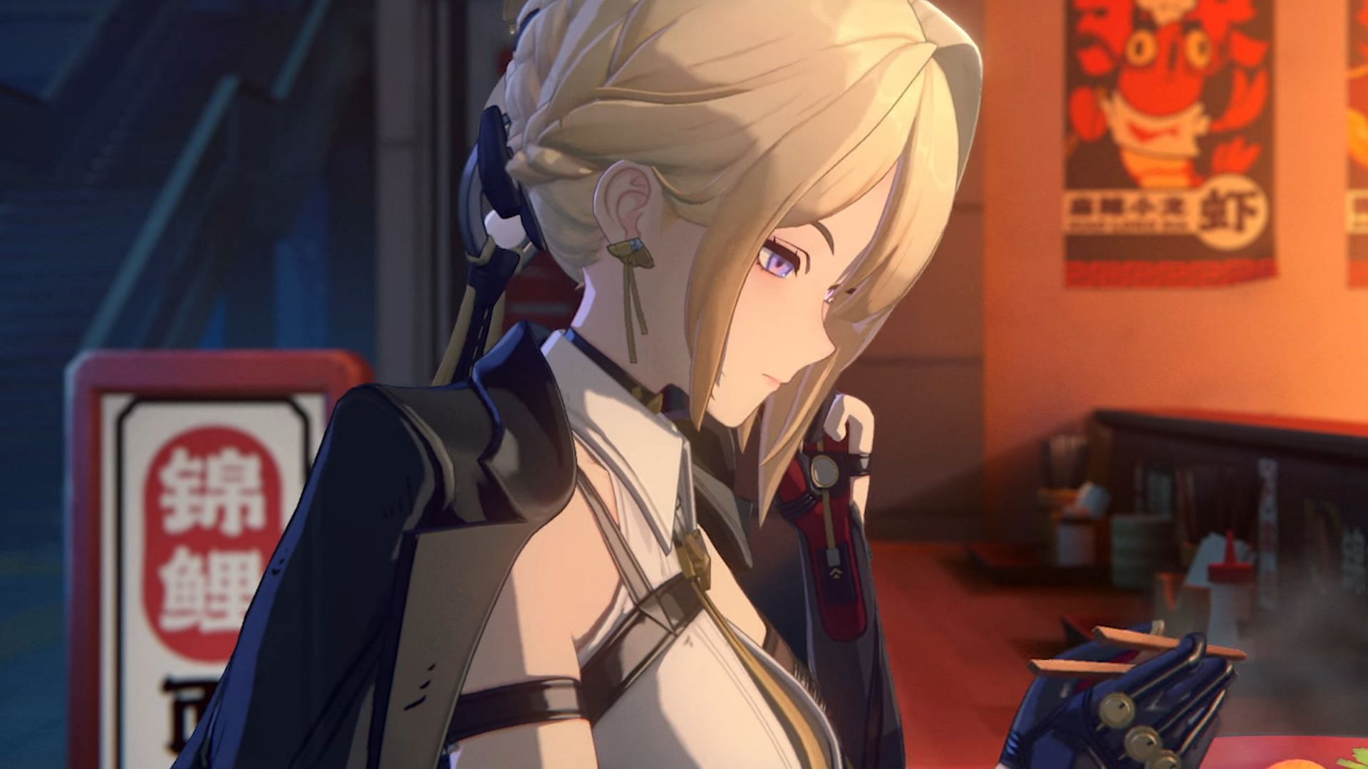 Evelyn team (Image via HoYoverse)